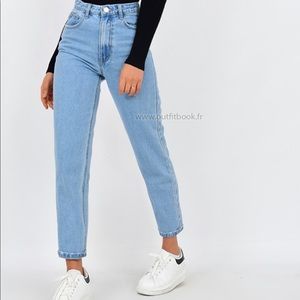 Zara mom jeans